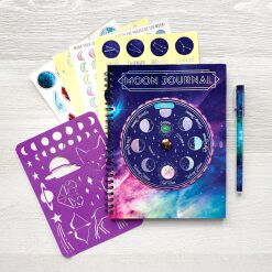 WishCraft Moon Phase Journal by Bright Stripes 1