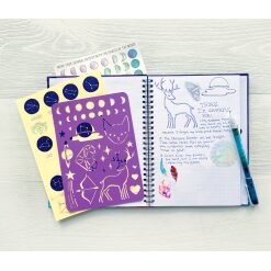 WishCraft Moon Phase Journal by Bright Stripes 2