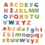 Wooden Magnetic Alphabet Letters by Hape