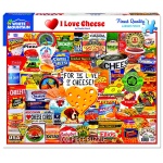 I Love Cheese 1000pc Puzzle by White Mountain Puzzles