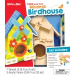 Paint Your Own Windmill Birdhouse by Works of Ahhh