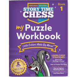 Story Time Chess My Puzzle Workbook 1 by Thinking Cup Learning