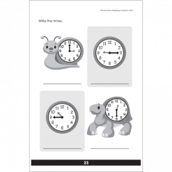 Tell Time Workbook by School Zone 2