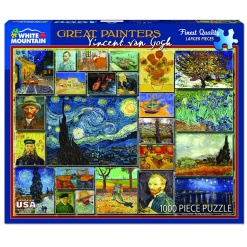 Vincent Van Gogh 1000pc Puzzle by White Mountain Puzzles