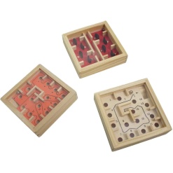 Wooden Labyrinth Puzzles by Streamline