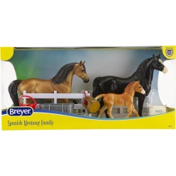Breyer Spanish Mustang Family by Breyer