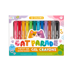 Cat Parade Watercolor Gel Crayons by Ooly