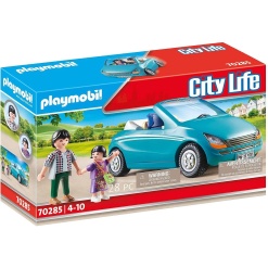 Playmobile Family with Car by Playmobil