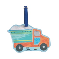 Construction ID Tag by Floss Rock