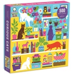 Curious Cats 500pc Puzzle by Galison