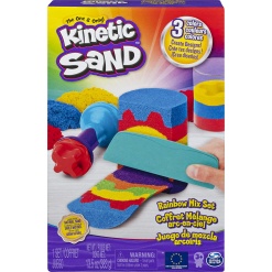 Kinetic Sand Rainbow Mix Set by Spin Master