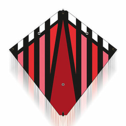 30 Red Diamond Sport Kite by Brainstorm