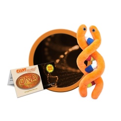 Plush DNA Deoxyribonucleic Acid by Giant Microbes
