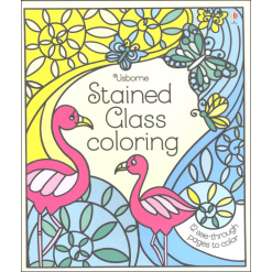 Stained Glass Coloring Book by Usborne