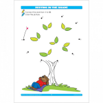 1 25 Dot to Dots Preschool Workbook by School Zone 1