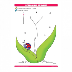 1 25 Dot to Dots Preschool Workbook by School Zone 3