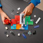 Minecraft The Ruined Portal by Lego 4