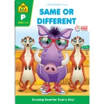 Same or Different Preschool Workbook by School Zone