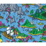 The Happy Isles 1000pc Magic Puzzle by Magic Puzzle Company 2