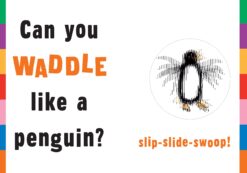 Waddle A Scanimation Picture Book by Workman Publishing 1