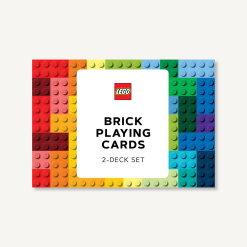 Lego Brick Playin Cards Set of 2 Decks by Chronicle Books