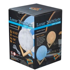 Moon Lunar Night Light by Heebie Jeebies