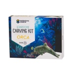Orca Soapstone Carving Kit by Studiostone Creative