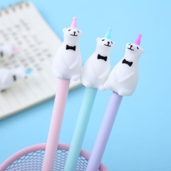 Spinning Polar Bear Gel Pens by BC USA