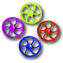 Spoke Metal Hand Spinner by Leading Edge