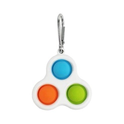 Triple Pop Keychain by Jeannies Enterprises