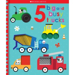 5 Big and Busy Trucks Scholastic Early Learners Touch and Explore by Scholastic