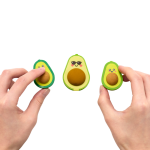 Avocado Love Eraser and Sharpener Set by Ooly 2