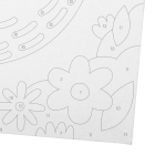 Colorific Canvas Paint by Number Happy Sloth by Ooly 2