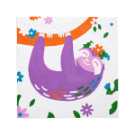 Colorific Canvas Paint by Number Happy Sloth by Ooly 4