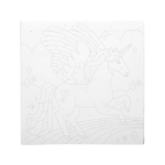 Colorific Canvas Paint by Number Kit Magic Unicorn by Ooly 1