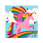 Colorific Canvas Paint by Number Kit Magic Unicorn by Ooly 4