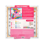 Colorific Canvas Paint by Number Kit Magic Unicorn by Ooly 6