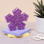 Geode Magnetic Fidget Sphere Quartz by Speks 2