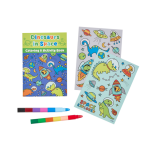 Mini Traveler Coloring Activity Kit Dinosaurs in Space by Ooly 1