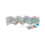 Picturesque Panorama Coloring Book USA Road Trippin by Ooly 2