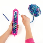 Quick Knit Button Scarf by Creativity for Kids 4