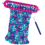 Quick Knit Button Scarf by Creativity for Kids 5