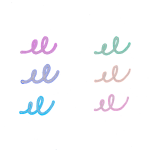 Silver Linings Outline Markers by Ooly 3