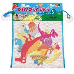 Bath Stickers Dinosaurs by Buddy and Barney