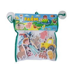 Bath Stickers Farm by Buddy and Barney