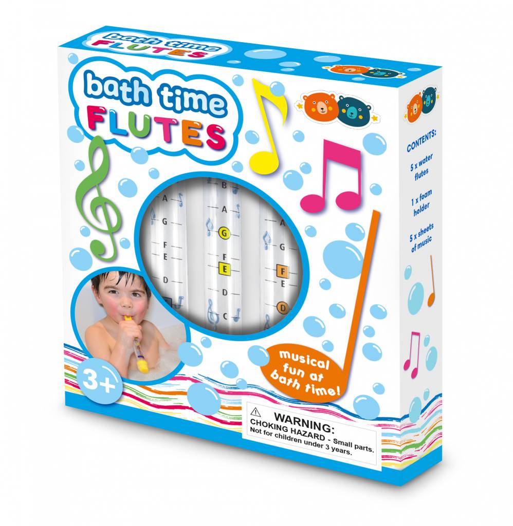 Bath Time Water Flutes by Buddy and Barney