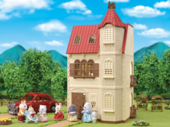 Calico Critter Red Roof Tower Home by Epoch Everlasting Play 2