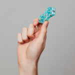 Geode Magnetic Fidget Sphere Aqua by Speks 3