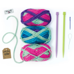 Learn to Knit Pocket Scarft by Creativity for Kids 6