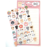 Puffy Cat Stickers by BC USA 1